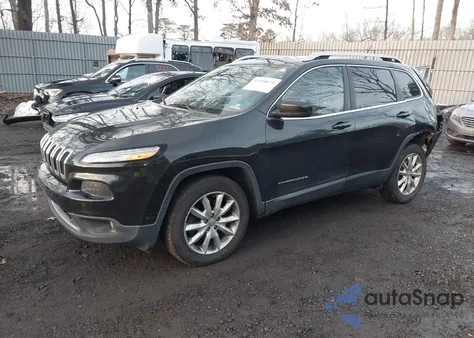 2015 Jeep Cherokee Limited from USA, damaged, VIN 1C4PJMDB3FW768785